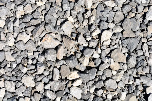 砂利で覆われた公園道の詳細 — ストック写真