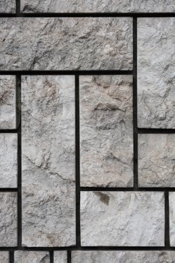 Gri taş bir duvarın ayrıntıları