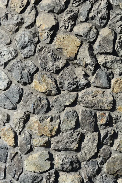 Detail Van Een Grijze Stenen Muur — Stockfoto