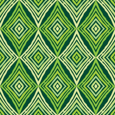 Yeşil tonlarında Dikişsiz resimli desen