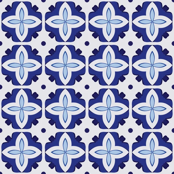 Bej ve mavi tonlarında soyut elementlerden yapılmış kusursuz resimli desen