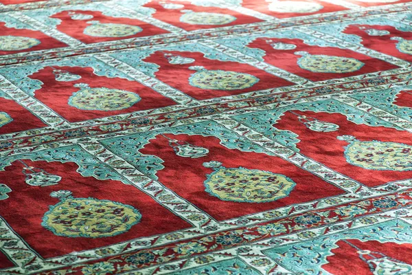 Gebetsteppich der Moschee — Stockfoto