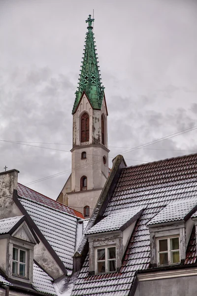 St johns kerk in riga, Letland — Stockfoto
