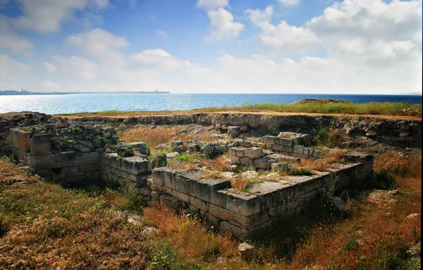 Oude site van kalos Lim — Stockfoto