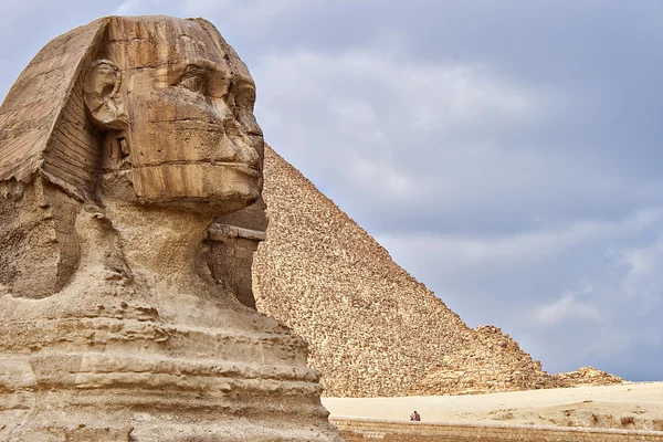 Die Sphinx - Hüterin der Pharaonen — Stockfoto