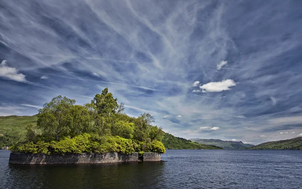 Loch katrine krajobraz — Zdjęcie stockowe