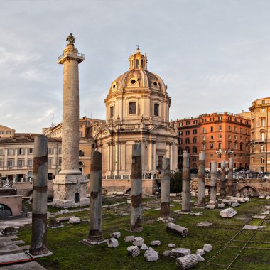 trajans sütun Roma güneş ayarı