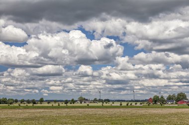 İsveçli kırsal manzara