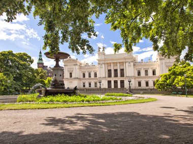 Lund Üniversitesi park alanı
