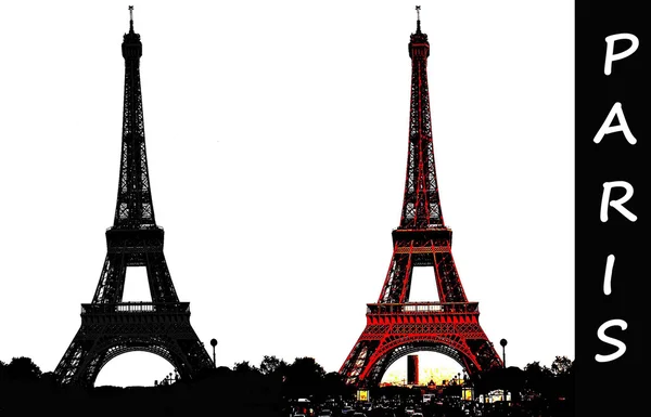 París - Torre Eiffel —  Fotos de Stock