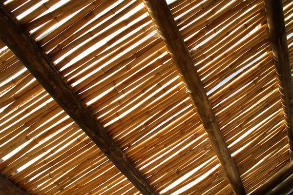 Bamboo roof — Stock Photo, Image