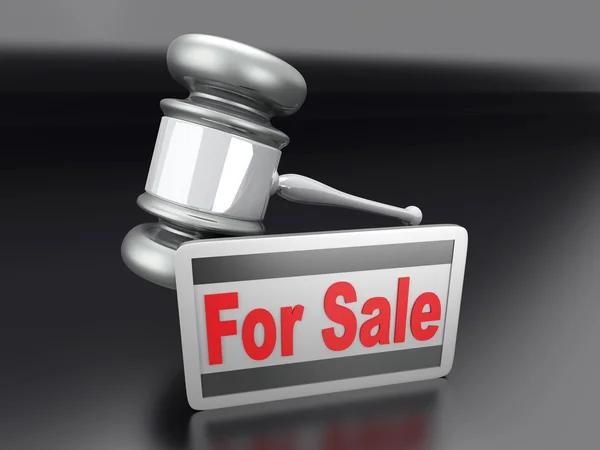 Auction sale — Stock Photo, Image