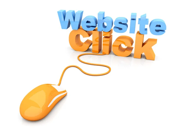 Website click — Stock Photo, Image