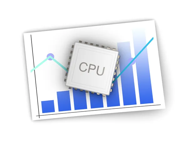 Revize CPU — Stock fotografie