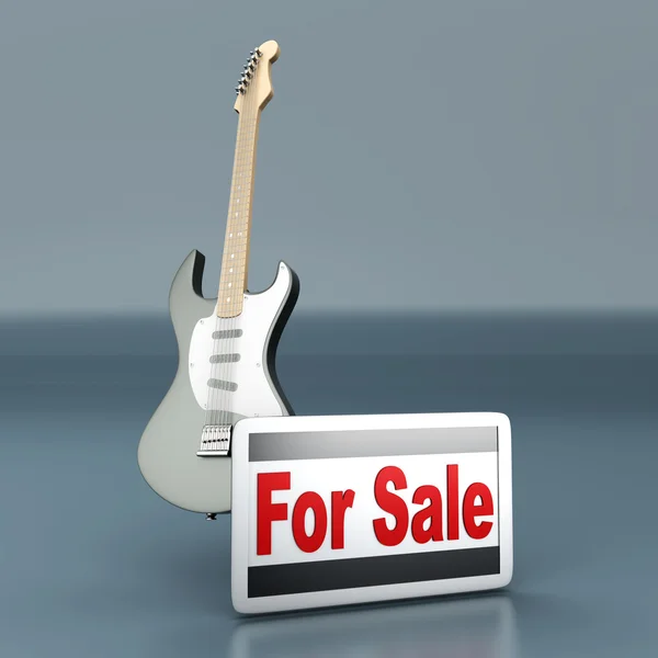 Guitarra en venta —  Fotos de Stock