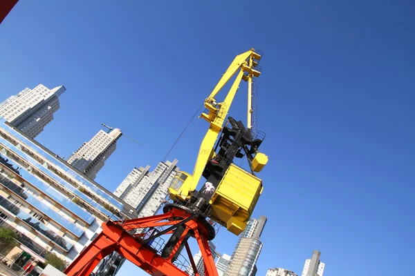 Kranen i puerto madero — Stockfoto