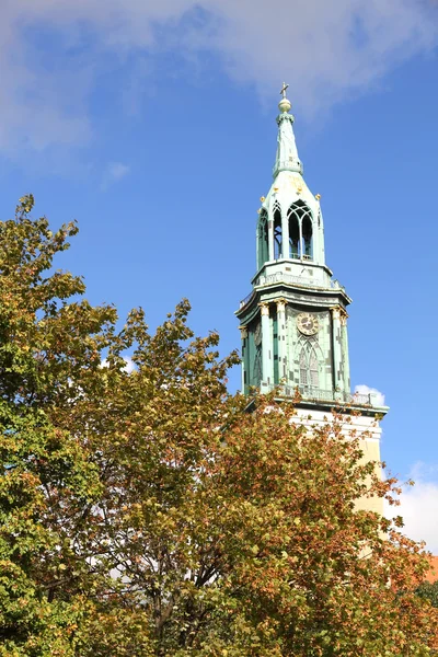 Marienkirche Berlin, Almanya — Stok fotoğraf