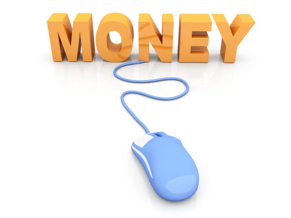 Money online — Stock Photo, Image