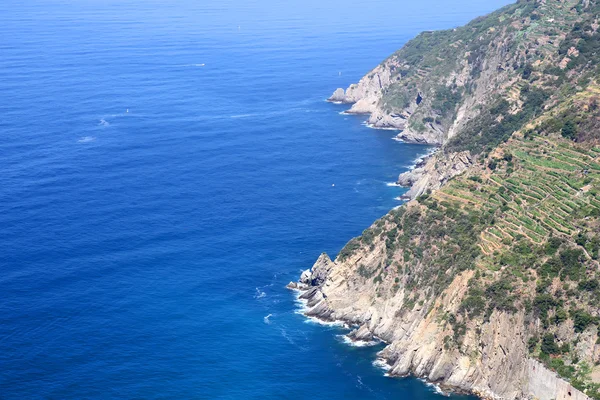 Prohlédni na náklady na cinque terre — Stock fotografie