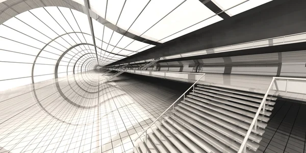 Flygplats-arkitekturen — Stockfoto