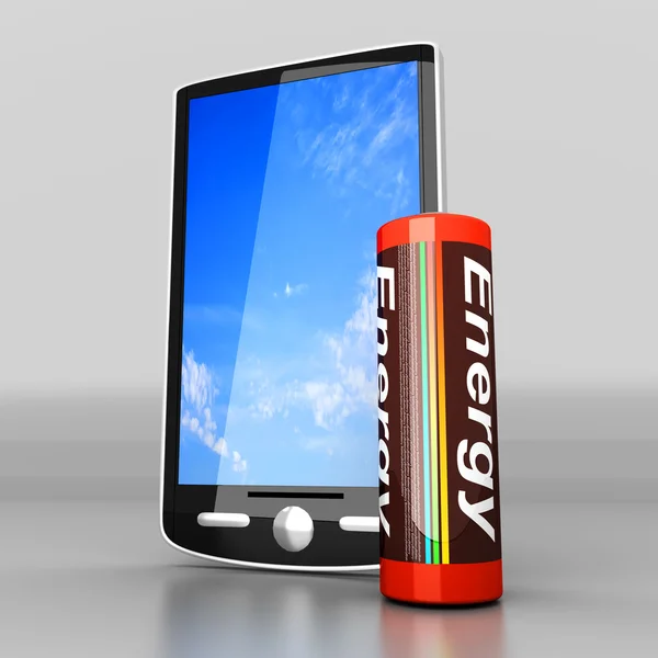 Smartphone Battery — Stock Photo, Image