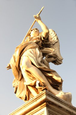 Statue in Rome clipart
