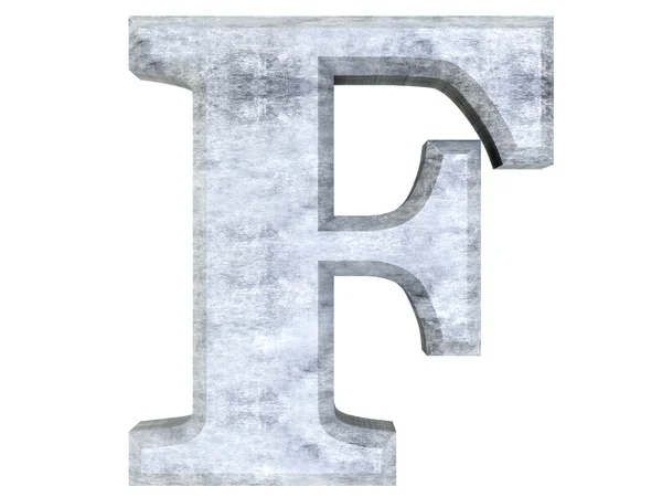 Letter F — Stock Photo, Image