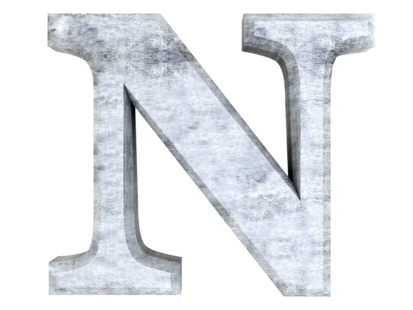 Letter N — Stock Photo, Image