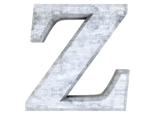 Letter Z — Stock Photo, Image