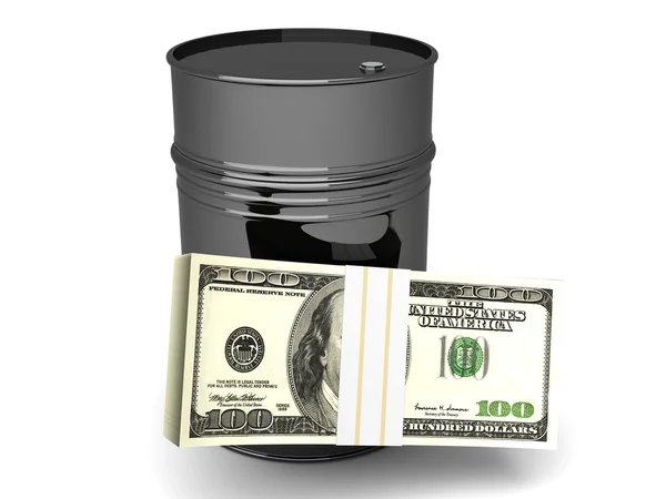 Ціни на нафту — стокове фото