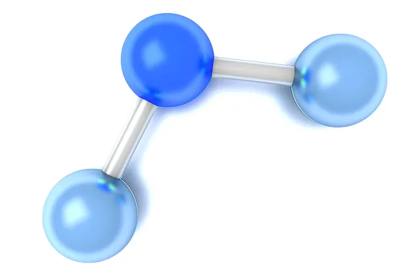 H2O molekylen — Stockfoto