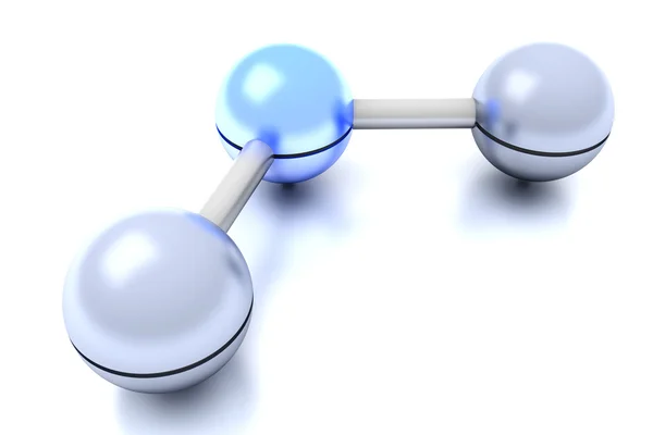 H2O Molecule — Stock Photo, Image