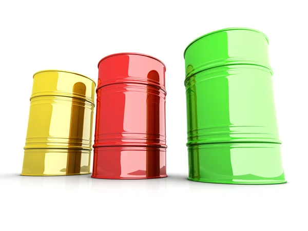 Industrial Barrels — Stock Photo, Image