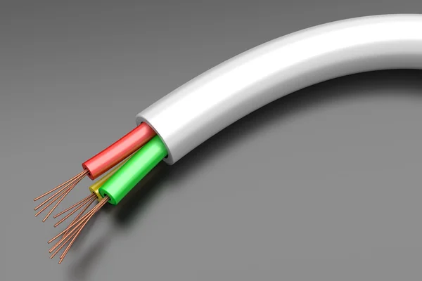 Ein Kabel — Stockfoto