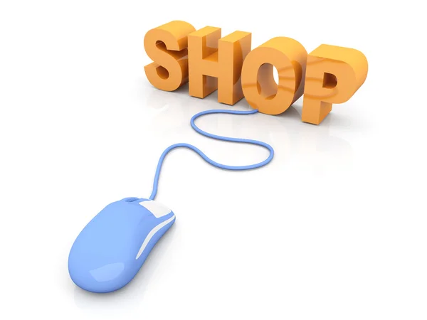 Shop click — Stock Photo, Image