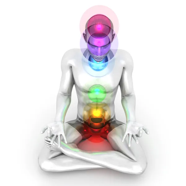 Chakra Meditation — Stock Photo, Image