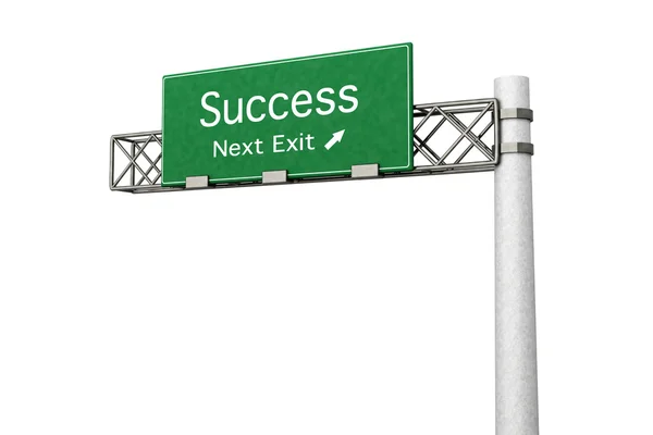 Highway Sign - Success — Stock Photo, Image