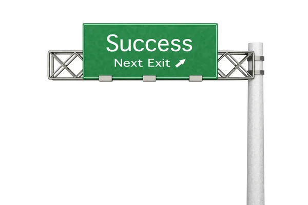 Highway Sign - Success — Stock Photo, Image