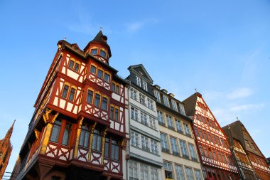 Old town in Frankfurt am Main clipart