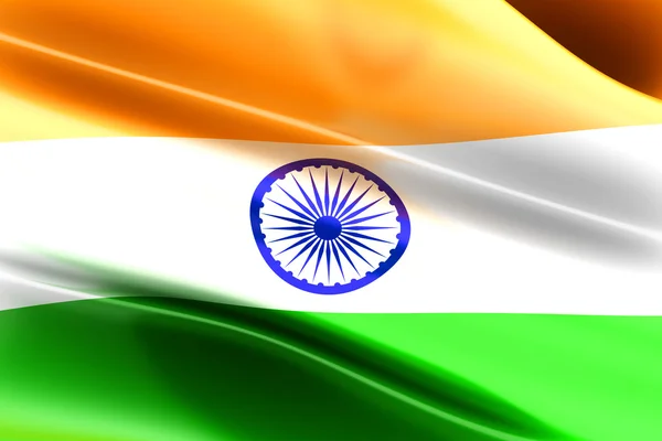 Bandera de India — Foto de Stock