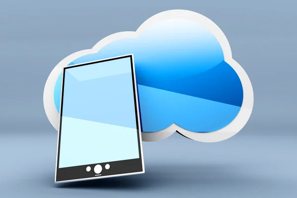 Pad Cloud — Stock Photo, Image