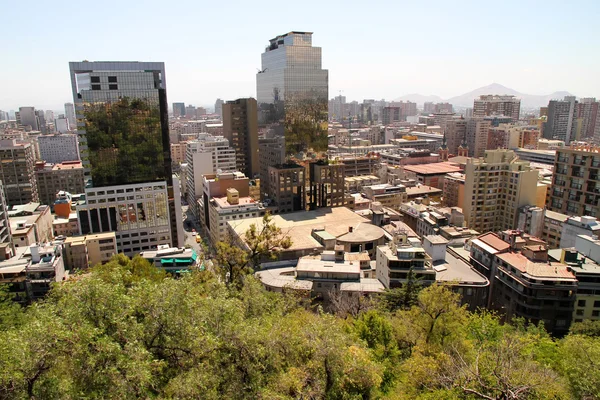 View over Santiago de Chile — Stock Photo, Image