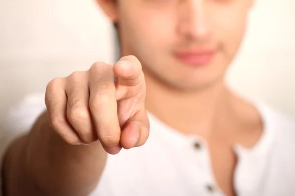 Pointing at Viewer — Stock Photo, Image