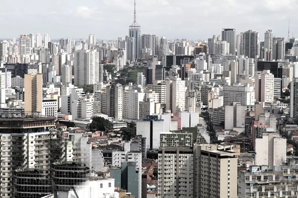 Skyline de Sao Paulo Photo De Stock