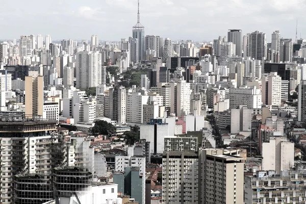 Skyline van sao paulo Stockfoto