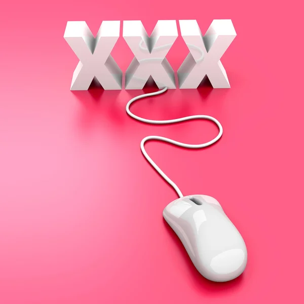 XXX click — Stock Photo, Image