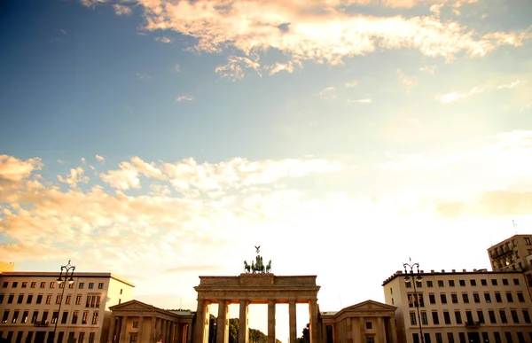 Gerbang Brandenburger di Berlin — Stok Foto