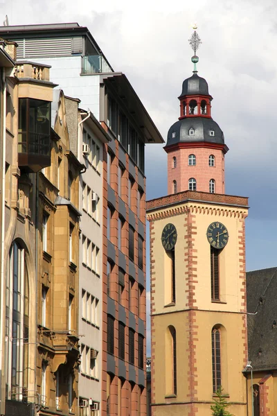 Historické architektury ve Frankfurtu nad Mohanem — Stock fotografie