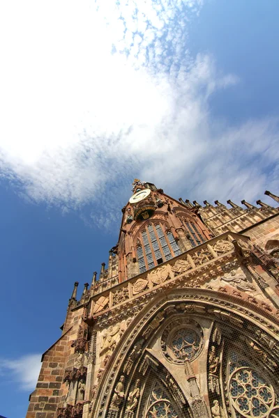 Frauenkirche v Norimberku — Stock fotografie