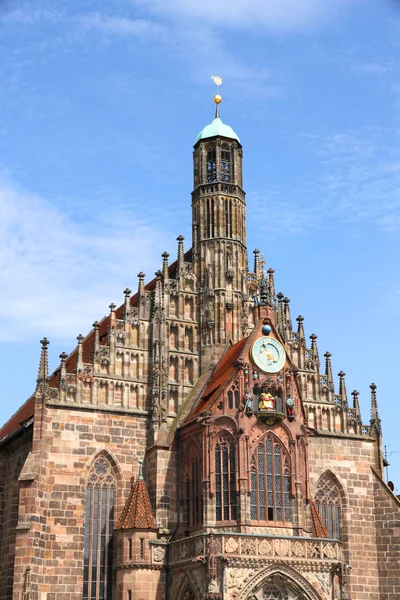 El Frauenkirche en Nuremberg —  Fotos de Stock